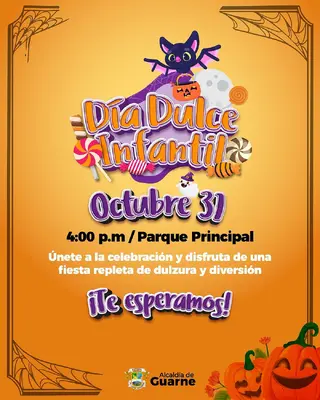 Día dulce infantil