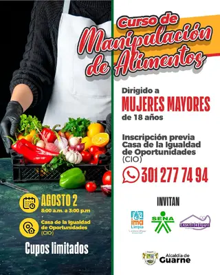 Curso Manipulación de alimentos